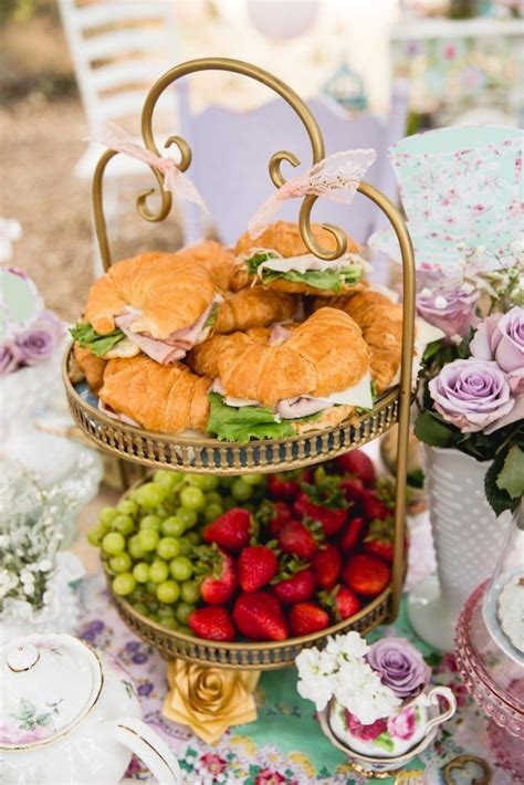 Vintage Tea Party 2 – More Ideas Added! | Tea party food, High tea ...