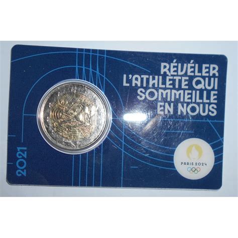 France Euro Olimpiadi Coin Card