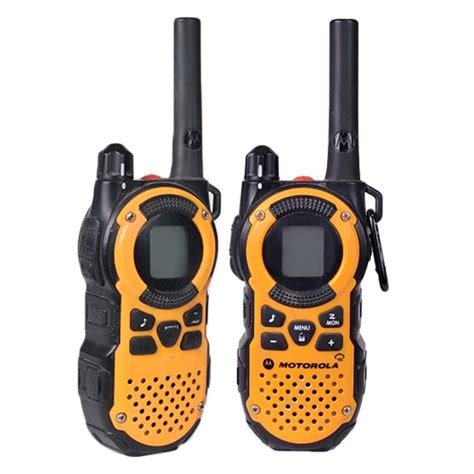 Motorola Talkabout 22 Channel Two Way Radio With Built In Led Flashlig