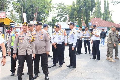 Tingkatkan Keamanan Pemudik Polisi Lakukan Penebalan Personel Di