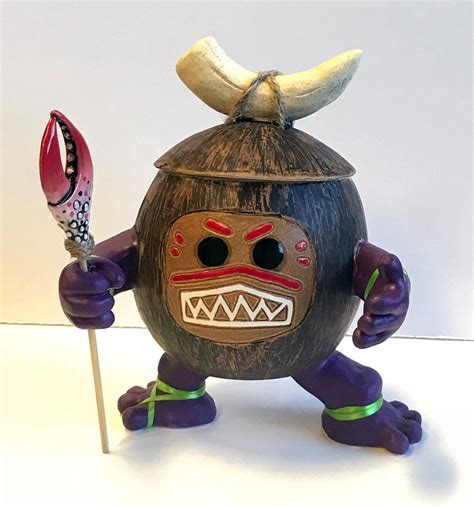 Kakamora Coconut Pirate - Moana Fan Art - Disney - Ceramic Tiki Mug by ...