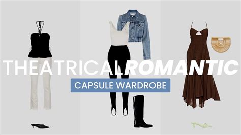 69 THEATRICAL ROMANTIC OUTFIT IDEAS Casual Capsule Wardrobe For The