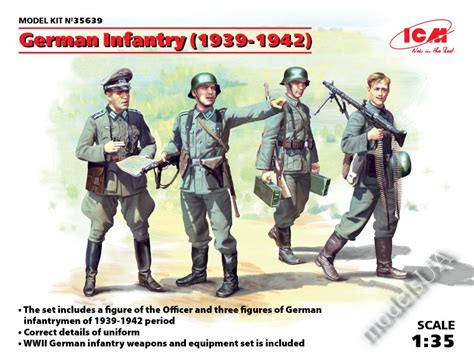 ModelsUA FIGURES 1 35 German Infantry 1939 42 1 35 ICM 35639