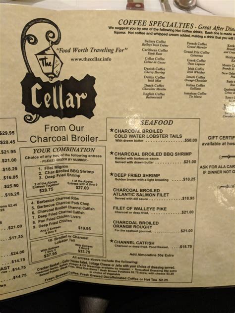 The Cellar Restaurant In Georgetown at Sybil Downing blog