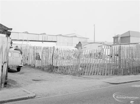 Crown Street Old Dagenham Village Showing Cleared Corner Of Lane