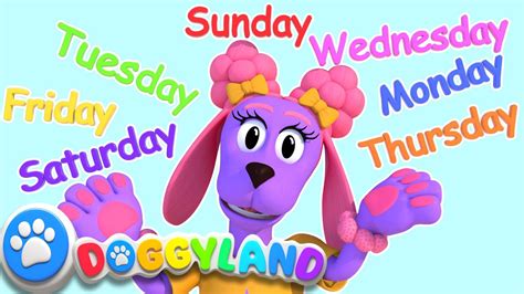 7 Days Of The Week Doggyland Kids Songs And Nursery Rhymes By Snoop