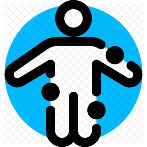 symptoms icon   colored outline style