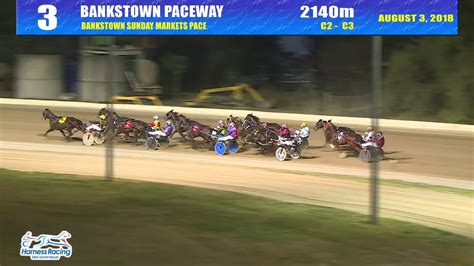 BANKSTOWN 03 08 2018 Race 3 BANKSTOWN SUNDAY MARKETS PACE YouTube