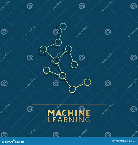 Progettazione Creativa Del Simbolo Di Apprendimento Delle Macchine