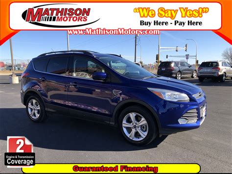 Used Ford Escape Se For Sale In Mathison Jp Motors Inc