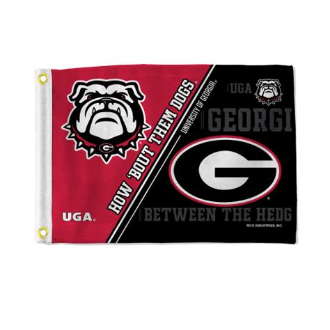 Georgia Bulldogs Utility Flag - Double Sided