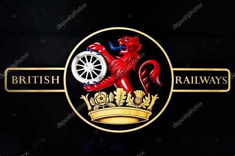 Old british rail logo | British Railways Logo on an Old Steam Train ...