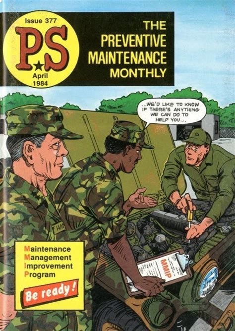 Ps Magazine Preventive Maintenance Monthly 377 Department Of The Army Comics Comic Book