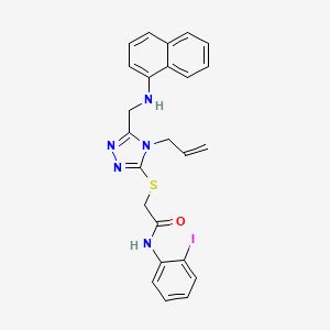 Allyl Naphthylamino Methyl H Triazol Yl Sulfanyl