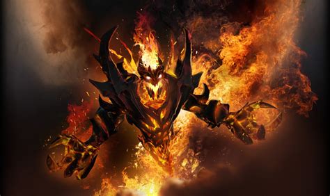 Online Crop Dota Nevermore Illustration Dota Shadow Fiend Video