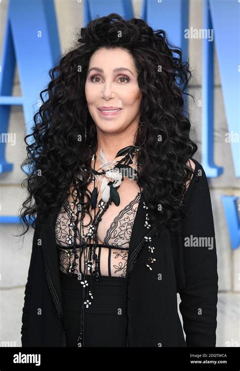 Cher Attending The Premiere Of Mamma Mia Here We Go Again Held At The