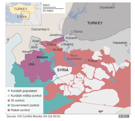 This Map Shows How Much Territory Isis Has Lost In 2016 World