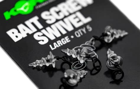 Korda Micro Ring Swivel Bait Screw Large