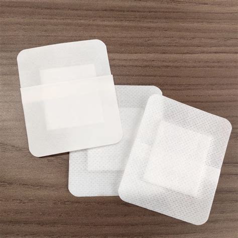 Medical Supply Disposable Non Woven Wound Dressing Adhesive Wound