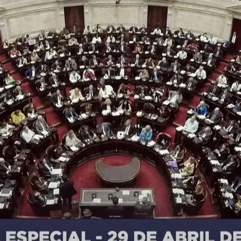 En Vivo Diputados Aprobó En General El Proyecto De Ley De Bases