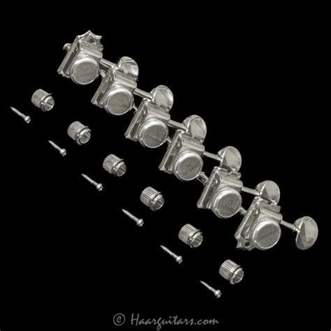 Haarguitars And Parts Tuners Sd91 Set 6l Locking Nickel