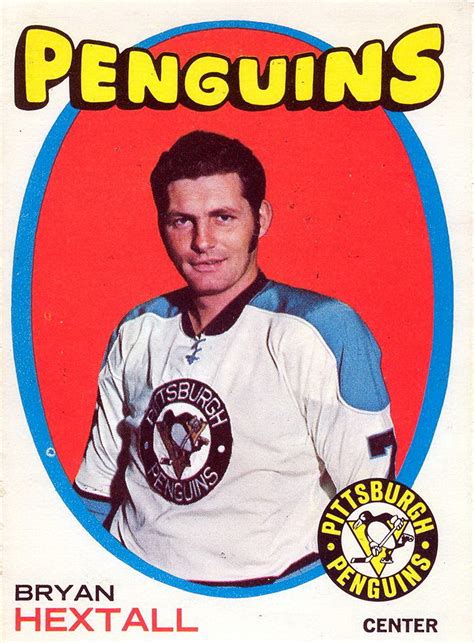 Bryan Hextall Players Cards Since 1969 2010 Penguins Hockey