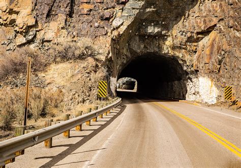 Wind River Tunnels The Southern Most Of 3 Tunnels Cuts Thr Flickr