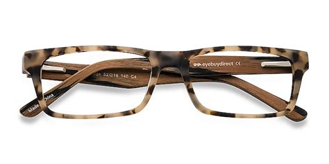 Cambridge Rectangle Matte Tortoise Full Rim Eyeglasses Eyebuydirect