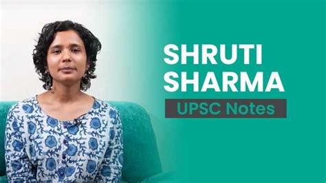 Upsc Topper Rank 1 Shruti Sharma Civil Mentor