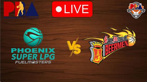 Live Phoenix Fuel Masters Vs San Miguel Beermen Live Play By Play