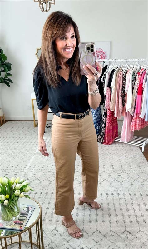 How To Style Cropped Wide Leg Pants Cyndi Spivey