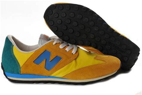 Picture Of Womens New Balance Cc Ccl Lovers Running Yellow Green Blue Shoes