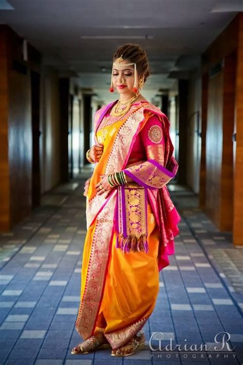 Timeless Nauvari Sarees For Stunning Maharashtrian Brides Nauvari