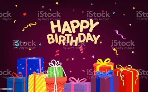 생일 축하해요 휴일 인사말 카드 개념에 대한 스톡 벡터 아트 및 기타 이미지 개념 개념과 주제 계절 Istock