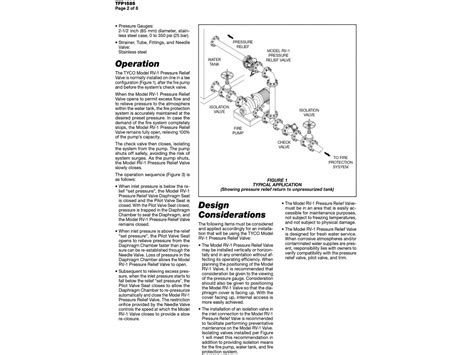 Tyco Pressure Relief Valve Ul Listed