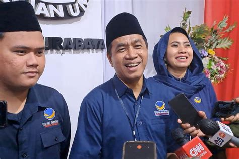 Bacaleg Milenial Nasdem Surabaya Dapat Porsi Persen Antara News