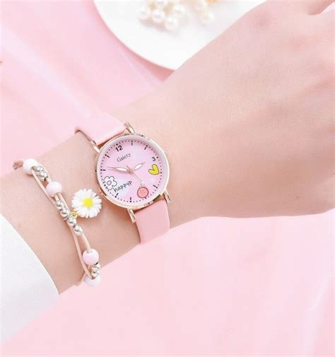 Montre Enfant Pour Filles Avec Bracelet Chic