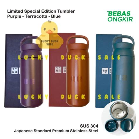 Jual UNIQLO TUMBLER SPECIAL LIMITED EDITION TERMOS BOTOL MINUM KOPI TEH