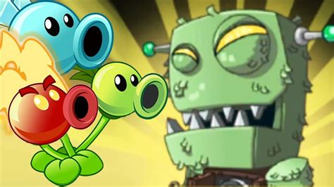 Plants Vs Zombies 2 ALL Peashooter Challenge Heroes Pinata Party