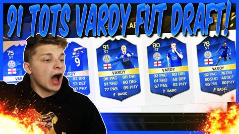 OMFFG 91 TOTS VARDY BPL FUT DRAFT FIFA 16 ULTIMATE TEAM DEUTSCH