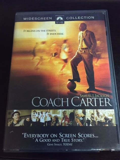 Coach Carter Dvd 2005 Widescreen Collection For Sale Online Ebay