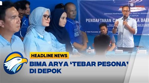 Digadang Gadang Maju Di Pilgub Jabar Bima Arya Safari Politik Di Depok