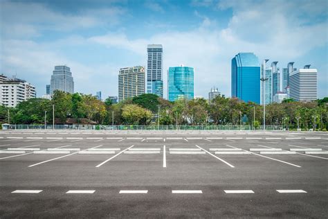 Photovoltaik Solar Parkplätze Asphalt Parken mit