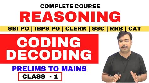 Coding Decoding Tricks Concept Sbi Po Ibps Po Clerk Ssc Rrb