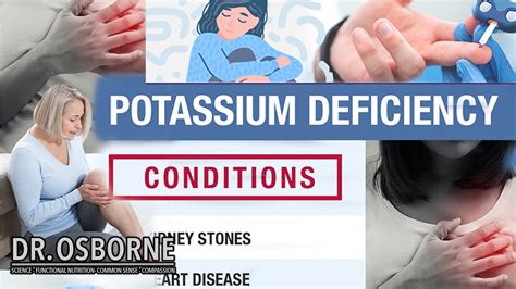 Diseases Caused By Potassium Deficiency Youtube