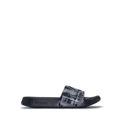 Airwalk Tydee Mens Slides Black Shopee Philippines