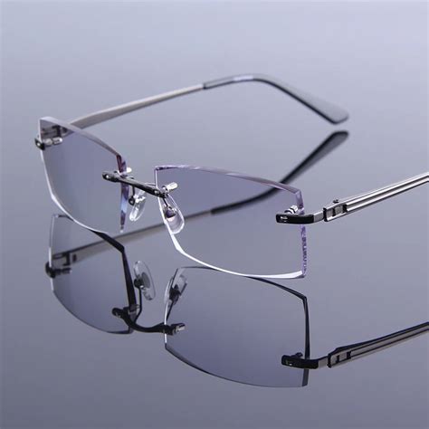 Aliexpress.com : Buy Ultralight Alloy Rimless Men's Anti Fatigue ...