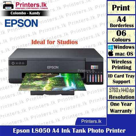 Ecotank L A Size Color Printer Printers Lk Pvt Ltd