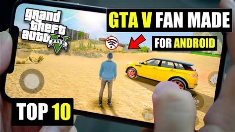 Top 10 Best GTA V Fan Made Games For Mobile OPEN WORLD YouTube