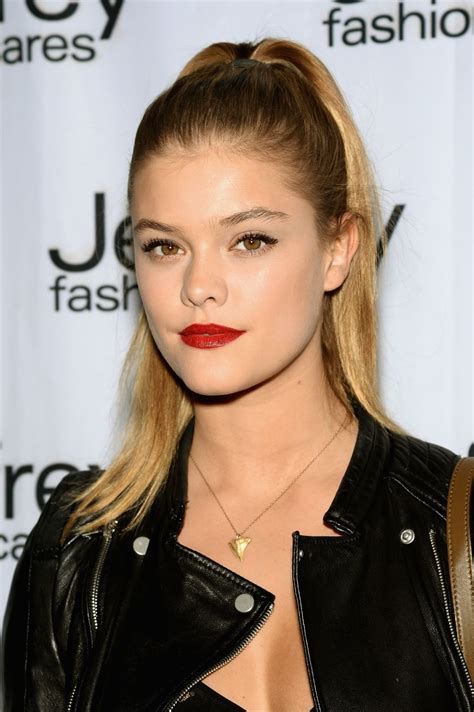 Picture Of Nina Agdal Nina Agdal Long Hair Styles Ponytail